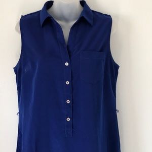 The Limited blue dress